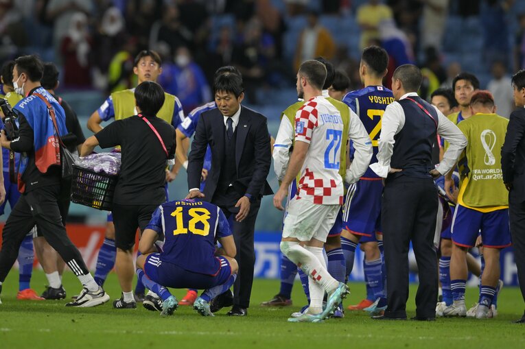 クロアチア戦　©Koki Nagahama／JMPA