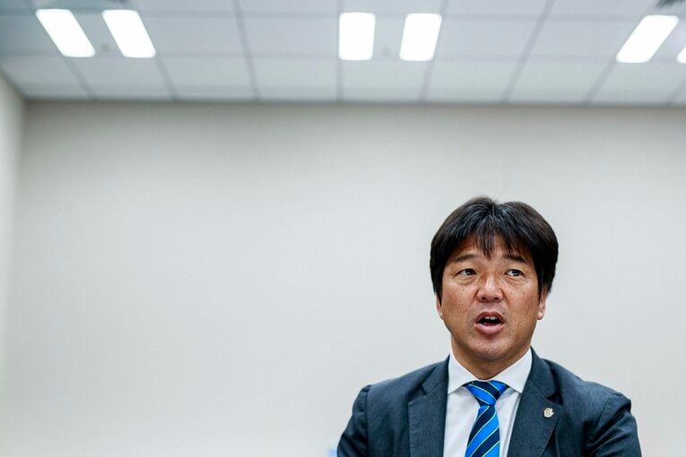 当時を振り返る名波　©︎Kiichi Matsumoto