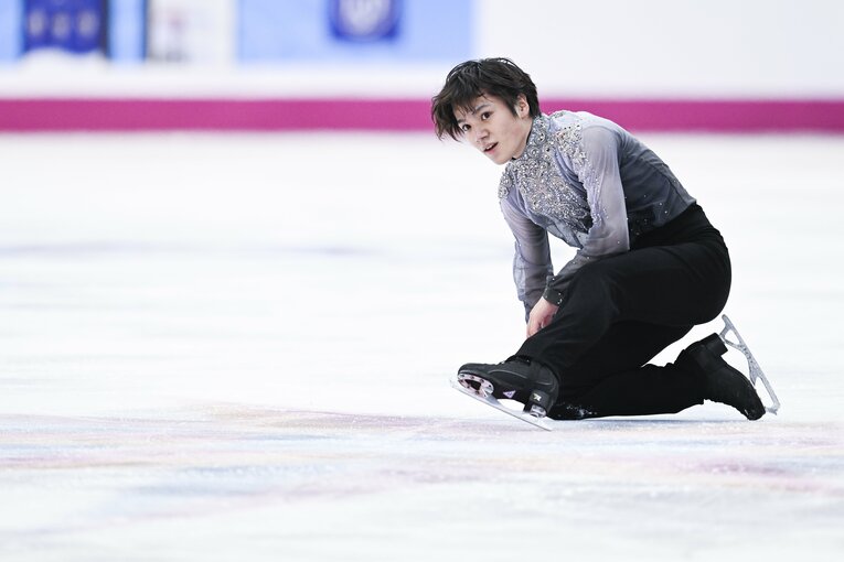 「昌磨のマジックを見せて！」世界王者・宇野昌磨を奮起させたランビエル・コーチの激励…300点超えに「スーパーエキサイティング」(44)