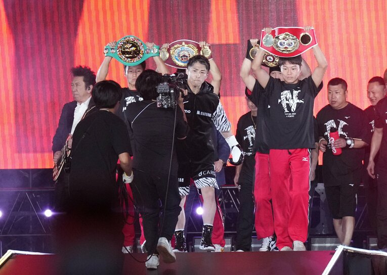 井上尚弥vs.ルイス・ネリ（2024年5月6日・東京ドーム）©Naoki Fukuda