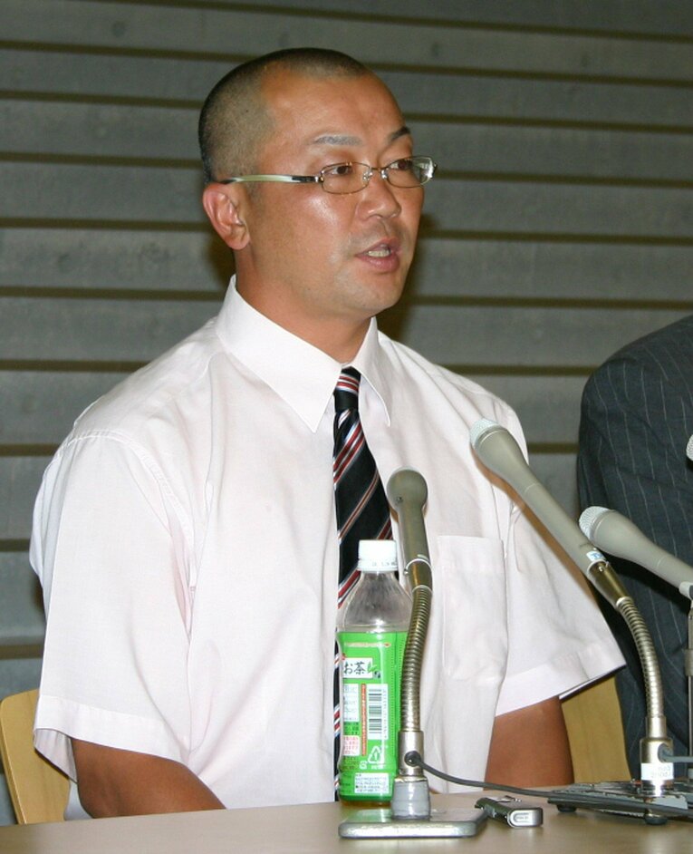2007年、健康上の理由で退任を表明した駒大苫小牧の香田監督　©JIJI PRESS