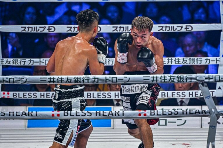 井上拓真vs.堤聖也（WBA世界バンタム級タイトルマッチ）©Takuya Sugiyama