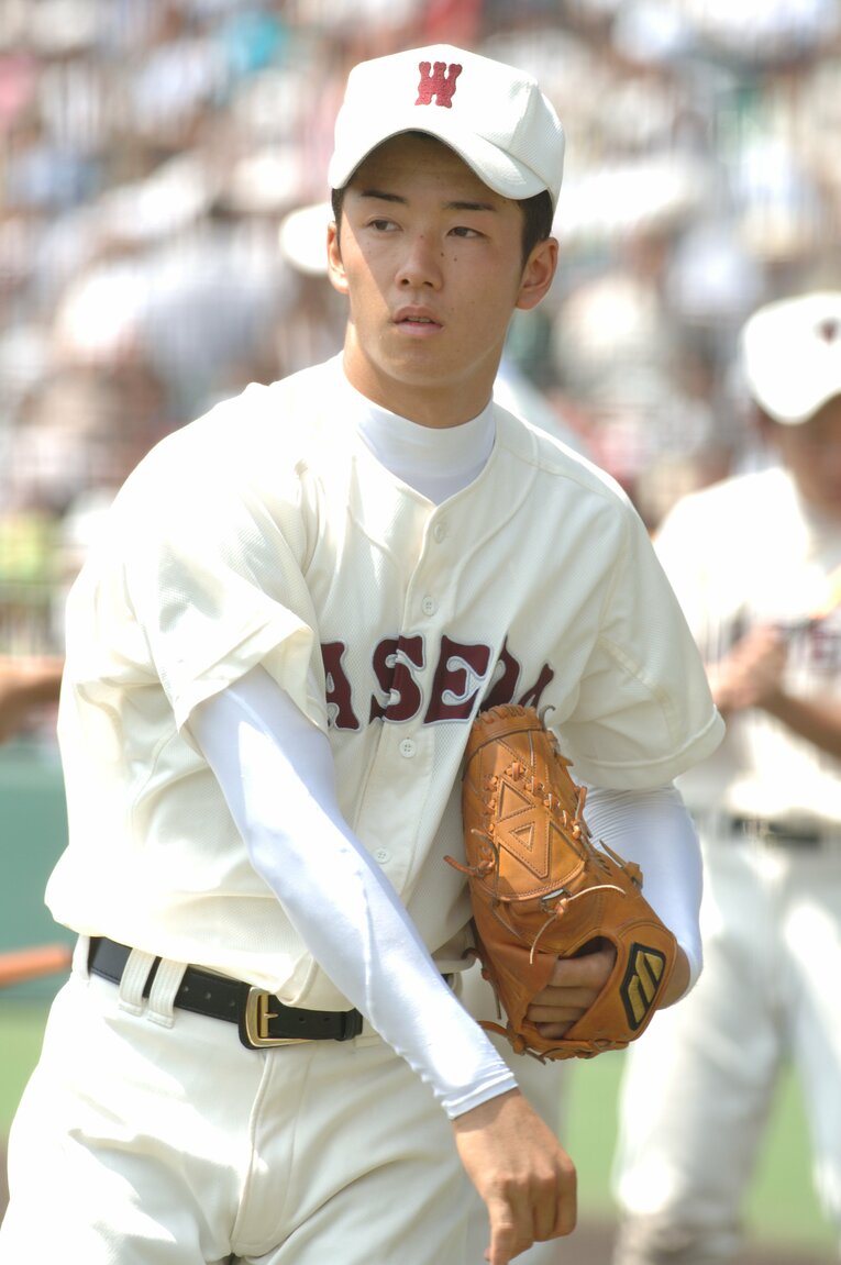 早実・斎藤佑樹／2006年夏の甲子園　©︎Takashi Shimizu