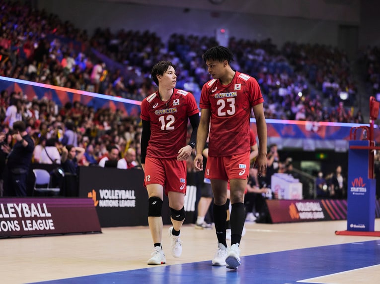 バレーボールネーションズリーグ　©︎Yuki Suenaga