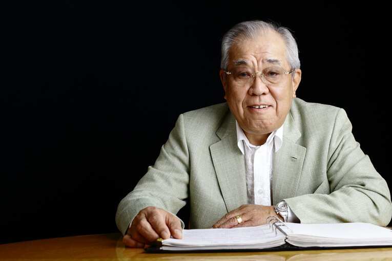 2009年撮影の野村克也　©Tabun Matsuzono