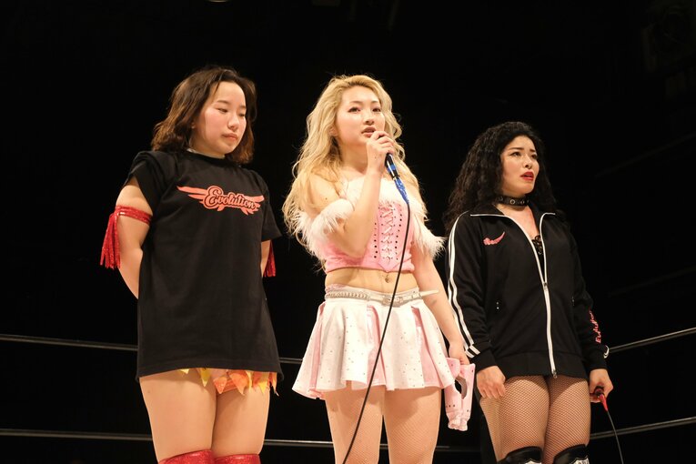 2022年3月のプロレスデビュー戦　©Norihiro Hashimoto
