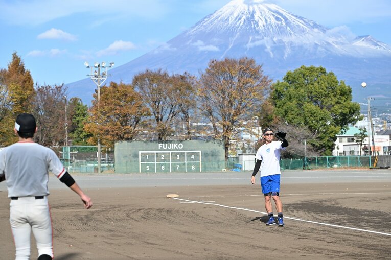 22年12月の富士高校の練習　©Naoya Sanuki