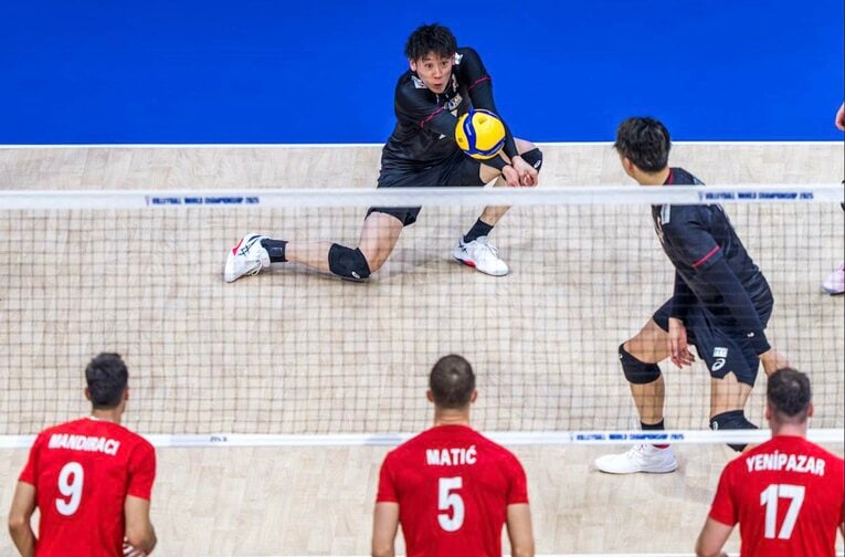 バレーボール世界選手権・トルコ戦　©︎Volleyball World