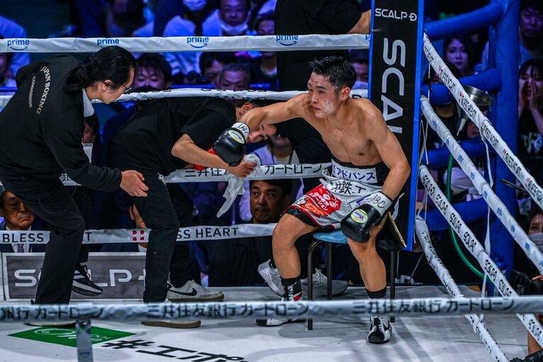 中谷潤人vs.西田凌佑（WBC・IBF世界バンタム級王座統一戦） ©Takuya Sugiyama