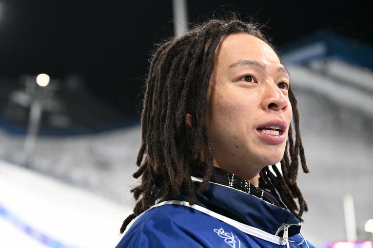 平野歩夢は大怪我を抱えながら超人的な回復力で出場した　©Kaoru Watanabe/JMPA