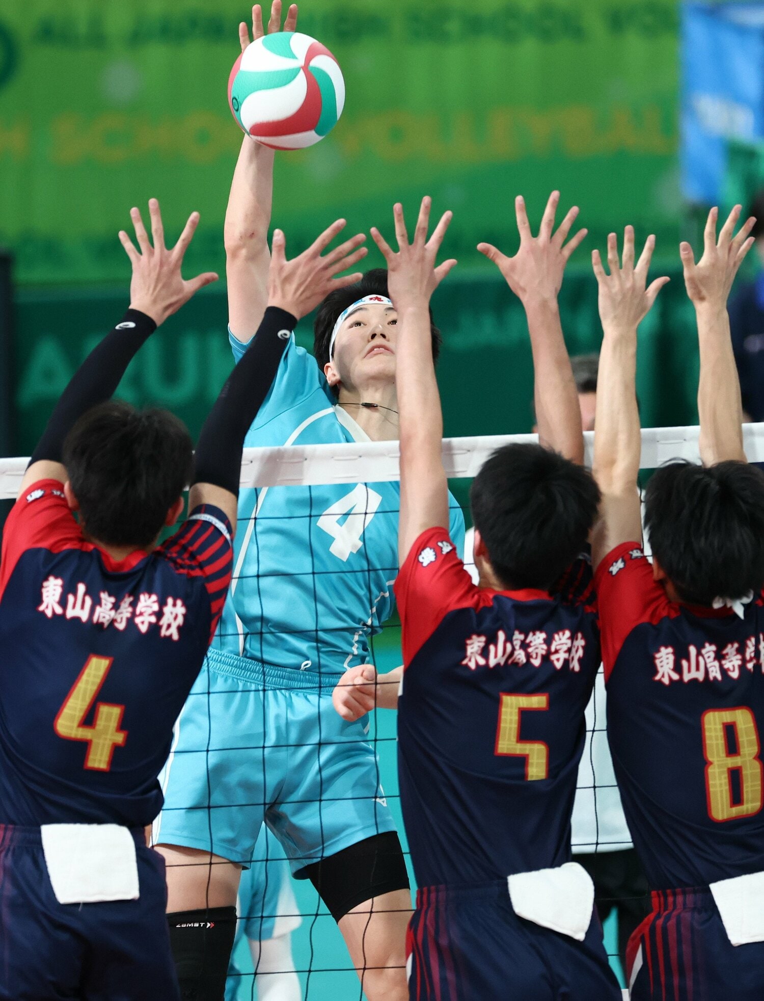 清風のエースとしてチームを牽引した尾崎亮太。この春、近畿大学に進学した　©︎JIJI PRESS