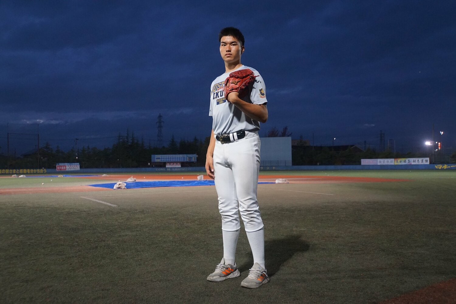 身長193cm、体重97kgの山口。実際に対面してみると完全に見上げる形になる　©Kei Nakamura