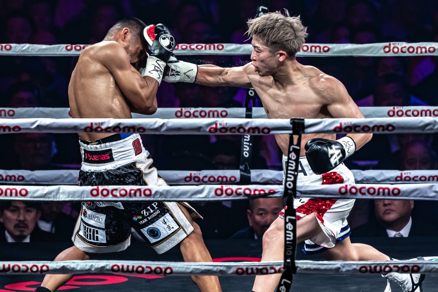 10位　マーロン・タパレス戦（2023年12月26日／10回1分2秒 KO）©Takuya Sugiyama