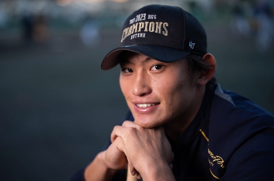 TOEIC満点の慶大ドラフト候補が明かす“その半生” ニューヨーク育ち、コソ勉で最難関学部へ…常松広太郎が「カブスから正式オファー」を受けるまで＜Number Web＞ photograph by Masaki Fujioka