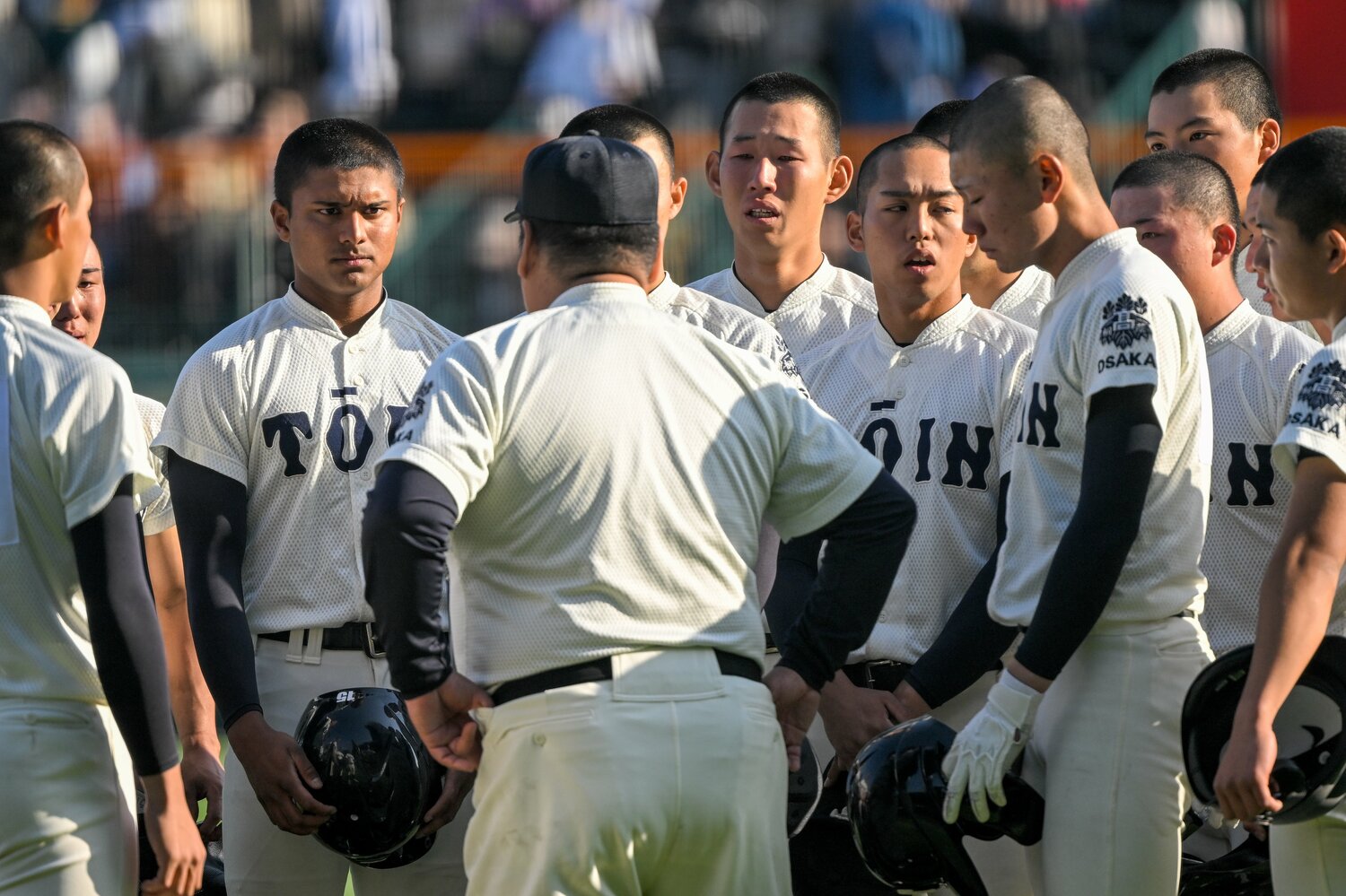 センバツでは準決勝で敗れた大阪桐蔭。夏は大阪大会の決勝で履正社に敗れた　©Nanae Suzuki