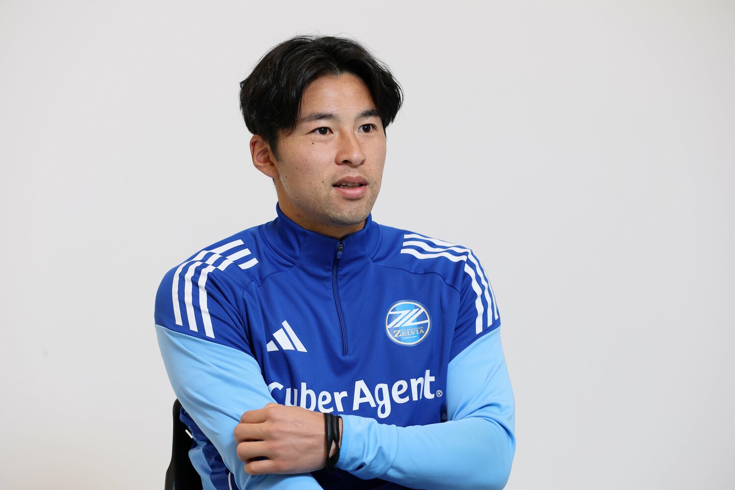 アキレス腱断裂の診断にも「落ち込む時間はなかった」という中山　©︎Shigeki Yamamoto