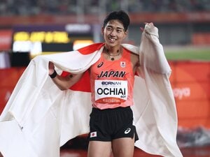 「日本記録では物足りない」アジア大会800m圧勝の駒澤大・落合晃が語っていたこと「最大の目標はロス五輪。駅伝は…自分には難しいです(笑)」