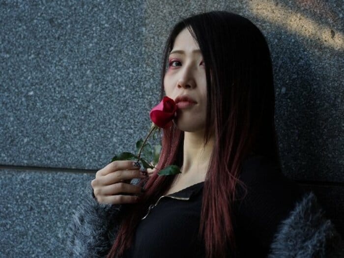 「まあ、元が格好いいので(笑)」赤いベルトが似合う女王・林下詩美が“ビッグダディ越え”宣言「もう父親の存在は気にならない」<Number Web> photograph by Essei Hara