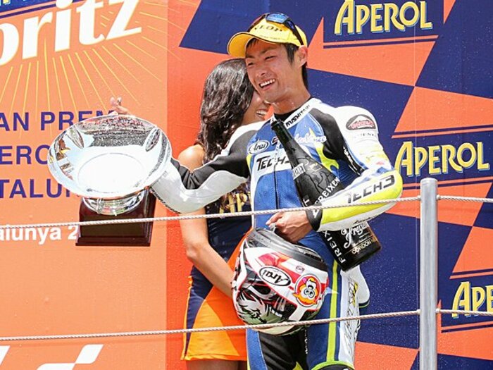 4年ぶりの勝利を遂げ、高橋裕紀が完全復活。～モト2初代チャンピオンの夢へ～＜Number Web＞ photograph by Satoshi Endo