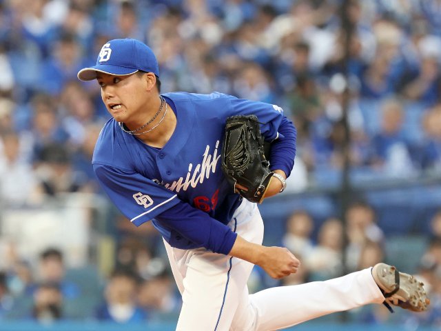 中日ドラゴンズ 開幕祝いくじ 当たりBIGアクスタ 29 松木平優太