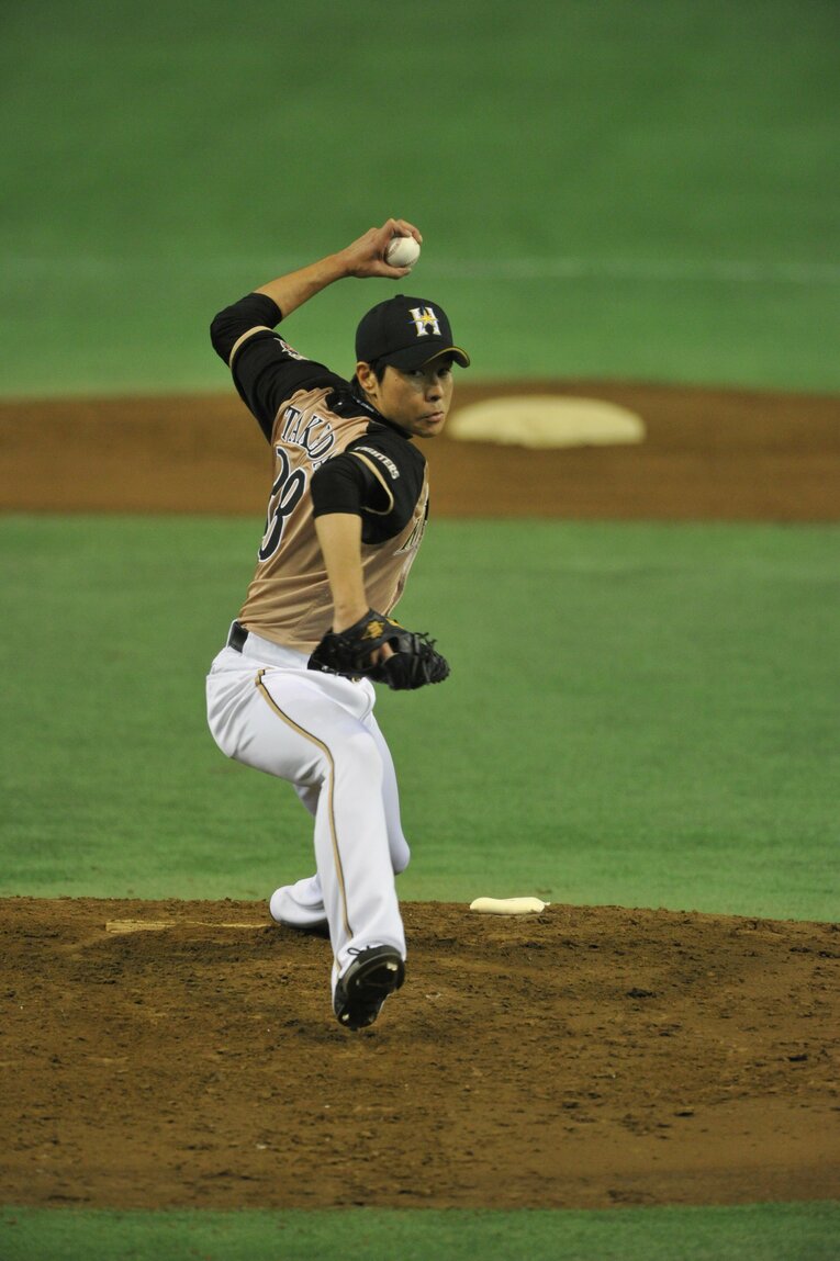 今成スカウトが担当した選手たち　武田勝　©BUNGEISHUNJU