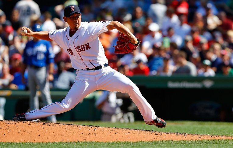 レッドソックス在籍時代　©Getty Images