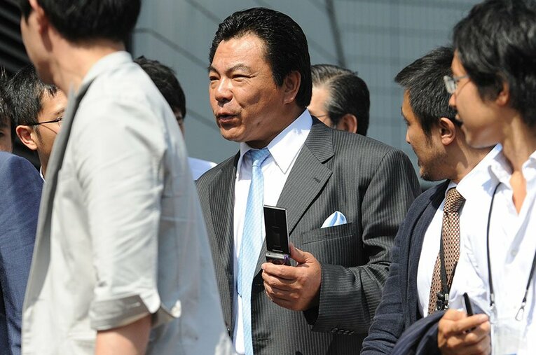 力士を引退後は九重親方として千代大海などを指導、日本相撲協会の要職を歴任した。親方として地元に戻った時に姉に語っていたのは… ／ photograph by Shigeru Tanaka