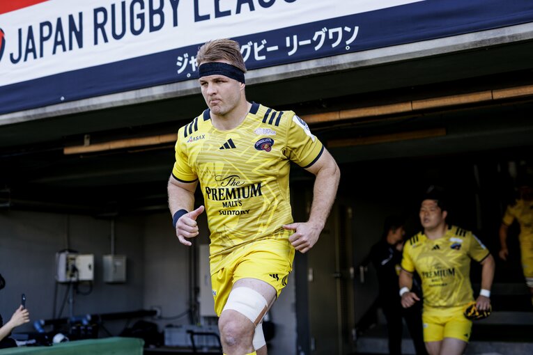 元オールブラックスのサム・ケインもサンゴリアス所属だが、人数制限のある「カテC」だ　©Kiichi Matsumoto