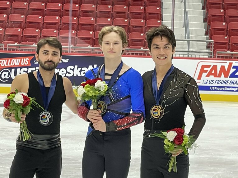 4アクセル世界初成功となったイリア・マリニン　©Akiko Tamura