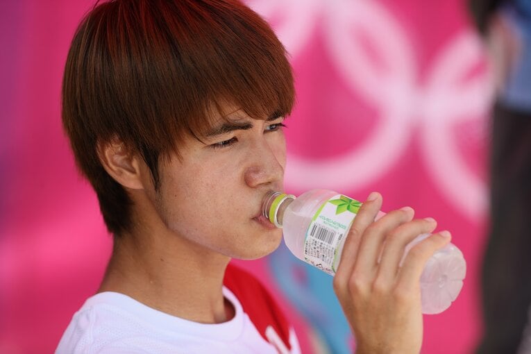 東京五輪で金メダルを獲得した堀米雄斗　©JMPA