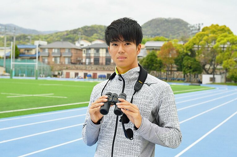 陸上・多田修平が語る100m観戦術。「中盤の加速を見てほしいですね」。(1) ／ photograph by Hideki Sugiyama