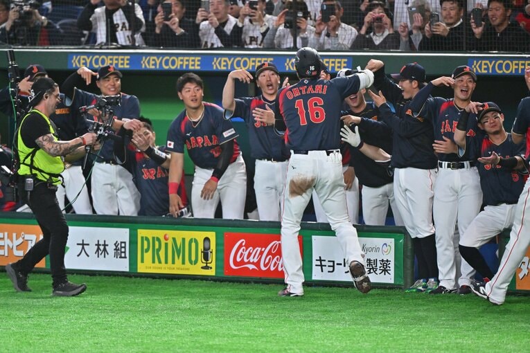 台湾戦の満塁ホームラン【9枚目／全11枚】　©Hideki Sugiyama