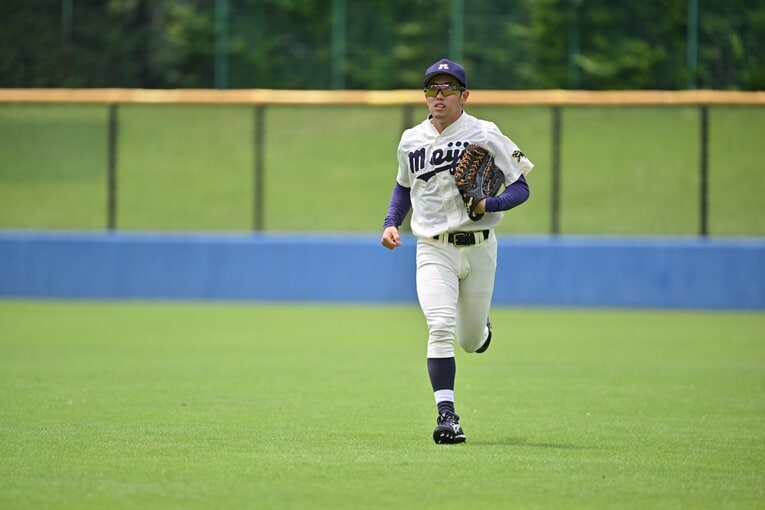 侍ジャパン大学代表 選考合宿に参加した飯森　©Hideki Sugiyama