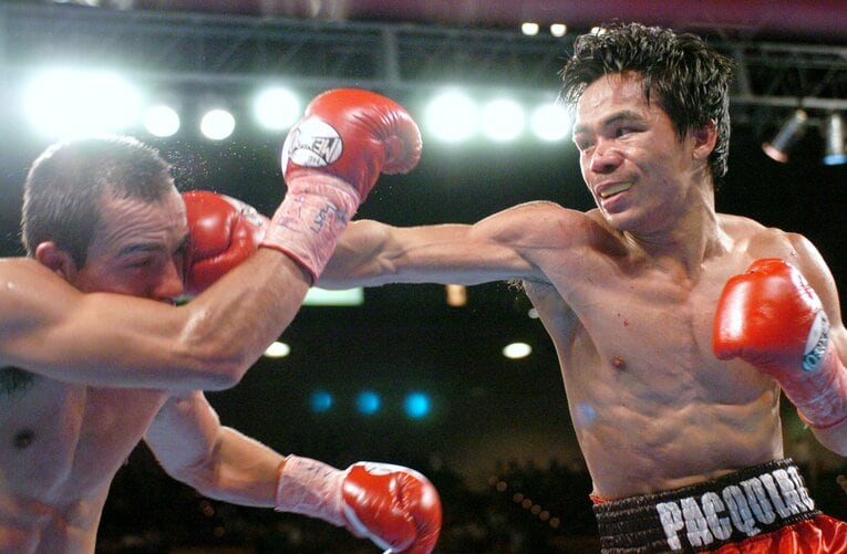 2004年5月、のちに幾度も死闘を繰り広げるファン・マヌエル・マルケスと初対決