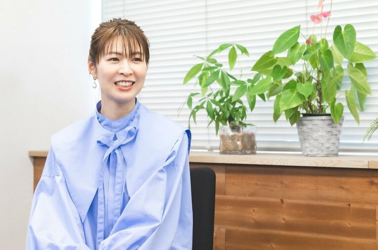 今年2月に長男を出産し、母となった木村沙織（37歳）　©Asami Enomoto