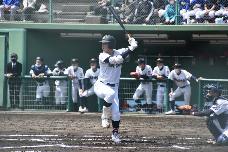 日本文理3年・田中晴也　©Takahiro Kukuchi