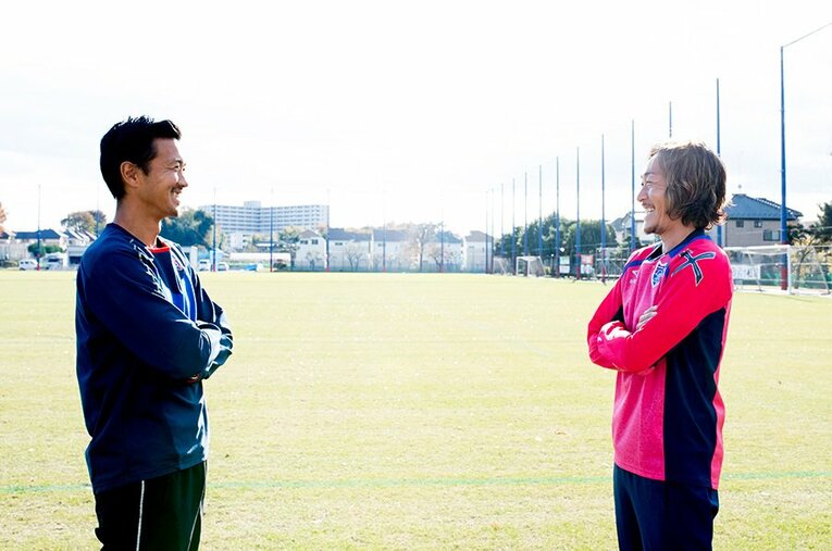 現在のJリーグを見渡しても、FC東京にとっての石川直宏ほど「バンディエラ」という言葉が似合う選手がどれほどいるだろうか。 ／ photograph by Asami Enomoto