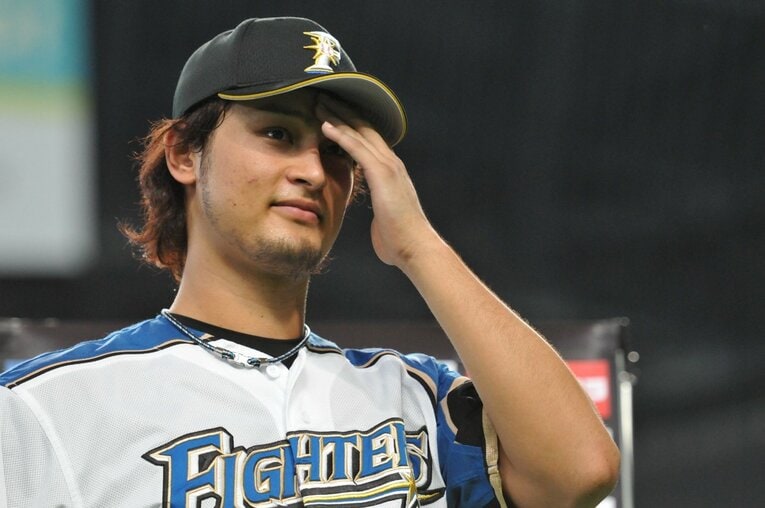 日本ハム時代のダルビッシュ　©Sports Graphic Number