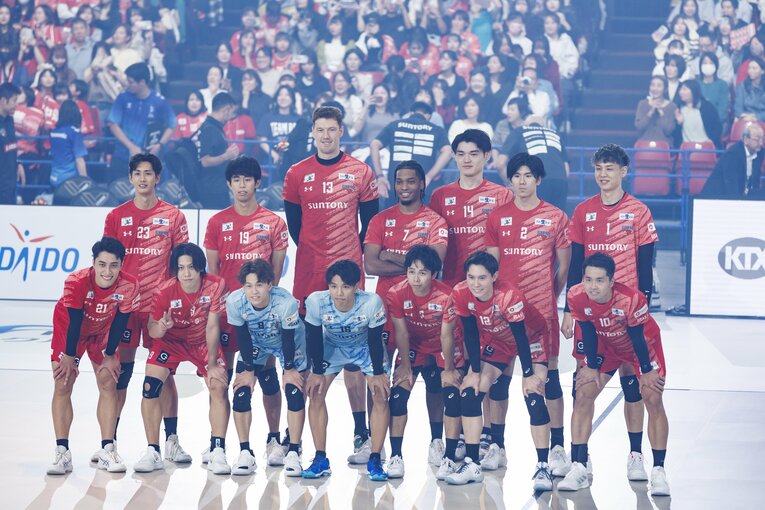 サントリーサンバーズ大阪　（2024年撮影）©︎Kiichi Matsumoto