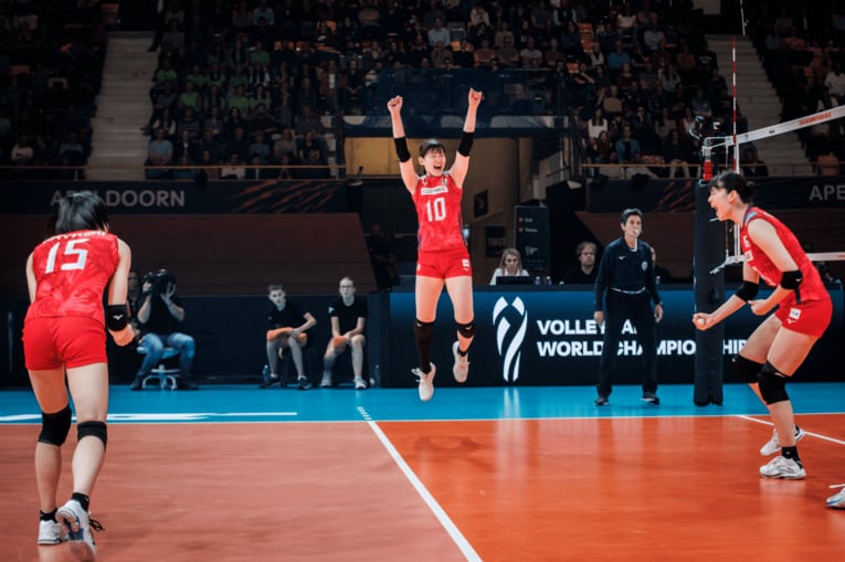 井上愛里沙　©︎FIVB