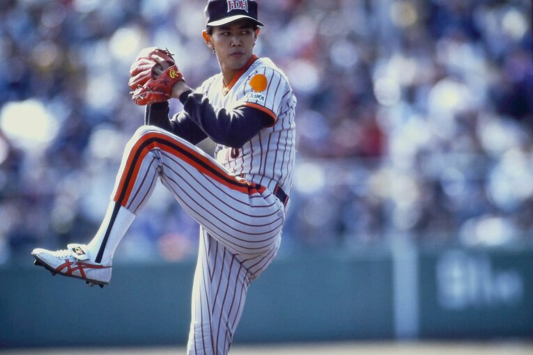 ダイエー時代の村田勝喜。若きエースとして3年連続開幕投手を務めた　©Naoya Sanuki