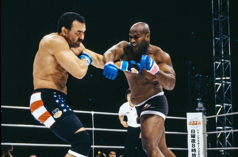 『PRIDE 男祭り 2003』でのドン・フライvsゲーリー・グッドリッジ