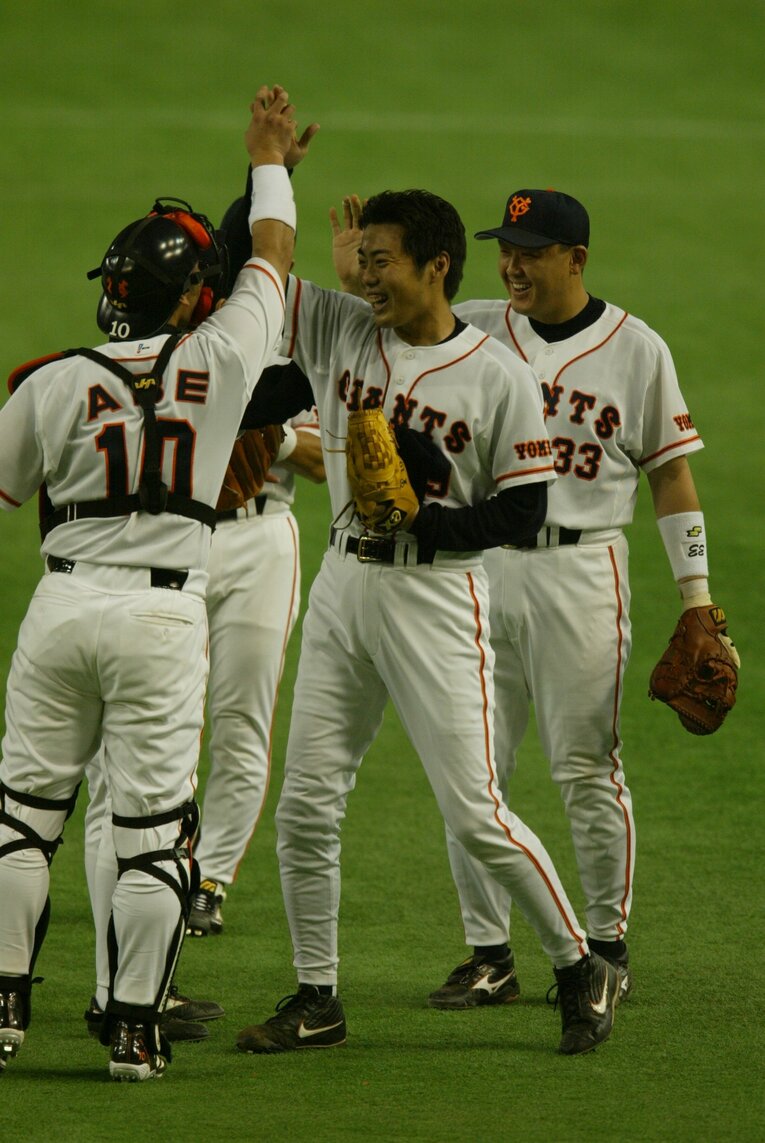 上原浩治（2002年日本シリーズ）©︎Hideki Sugiyama