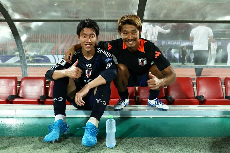 鎌田大地と守田英正の二人はこれから何を見せてくれるだろうか　©AFLO