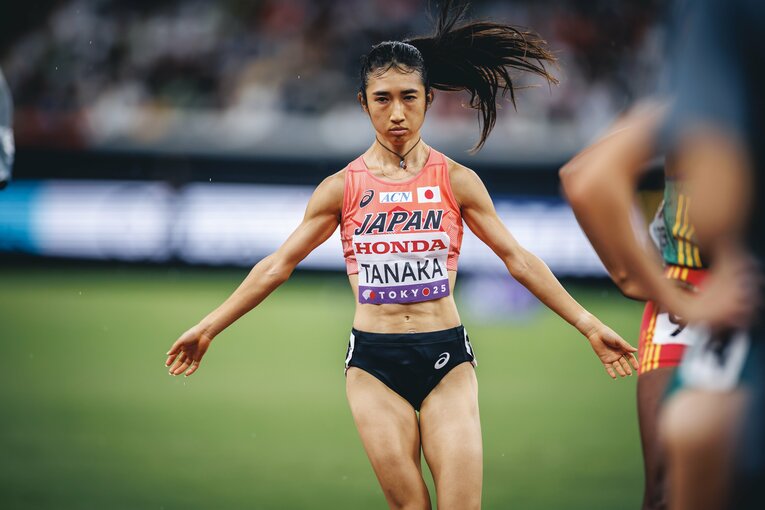 【東京世界陸上】5000m決勝の田中希実　©Kiichi Matsumoto