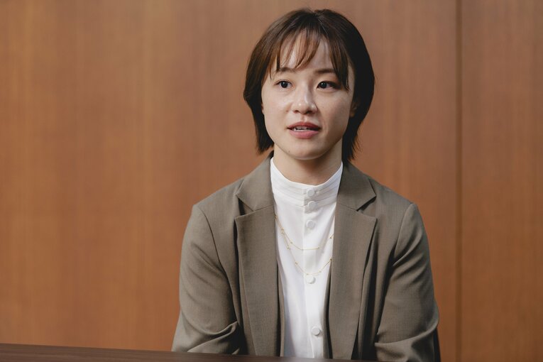 リオ五輪女子レスリング金メダリストの登坂絵莉さん　©Wataru Sato