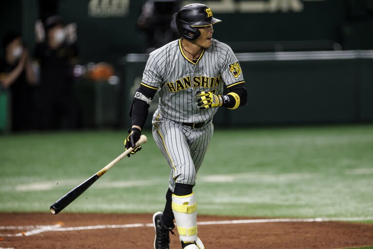 今季限りで現役を引退した糸井　©︎Kiichi Matsumoto