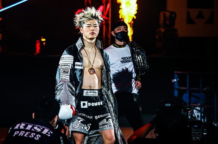 キックボクシング界の神童と呼ばれる那須川天心はRISEで行われた志朗戦で勝利をあげ、武尊戦への機運が高まっている ／ photograph by Susumu Nagao