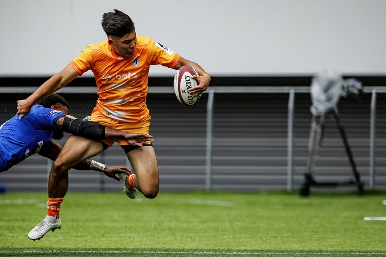 「ベストラインブレイカー」に選ばれたWTB木田晴斗　©︎Kiichi Matsumoto