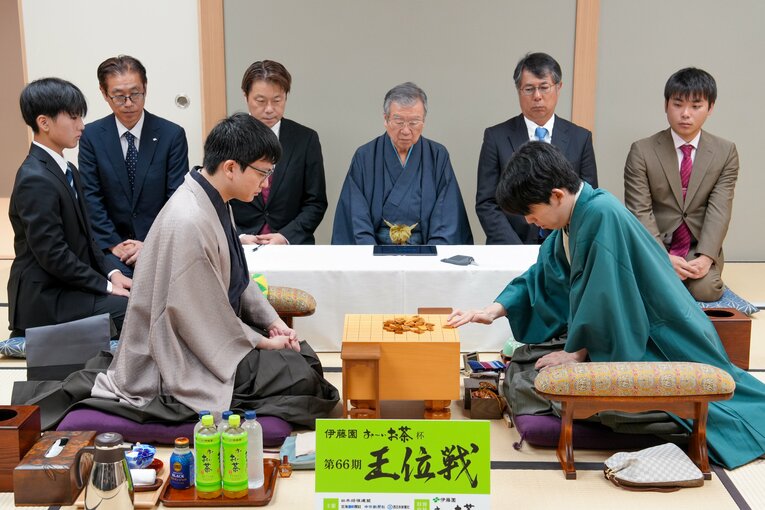 王位戦第6局　©日本将棋連盟